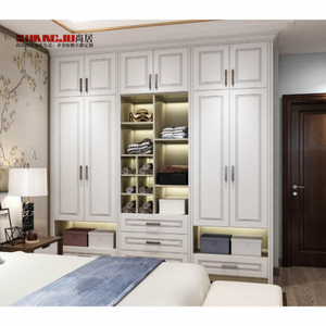 Vêtements de Bébé personnalisés Armoire Blanc Mat Vente Chaude Népal Dos Peint <span class=keywords><strong>Porte</strong></span> Coulissante En Verre - Product Image 2