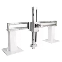 Robot portique 3 axes QIGE CNC à guidage linéaire, best-seller, avec servomoteur AC, roulement à engrenages, 220V, capacité de charge 50kg, usage industriel