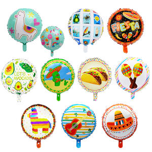 Offre Spéciale grande Fiesta Taco Cactus alpaga avocat Tarot feuille ballon mexique carnaval fête décorations Air anniversaire cadeaux ballon - Product Image 3