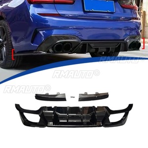 Aileron de pare-chocs arrière pour BMW Série 3 G20 CMST Sport sans feux 2019-2022, kit carrosserie, accessoires de voiture - Product Image 3