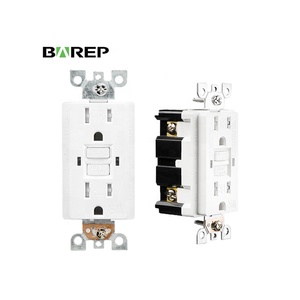 เต้ารับไฟฟ้าแบบ GFCI มาตรฐานอเมริกา 15A 125V พร้อมคุณสมบัติทดสอบตัวเองและป้องกันการงัดแงะ  เต้ารับติดผนังแบบ GFCI พร้อมระบบกราวด์ในตัว - Product Image 5