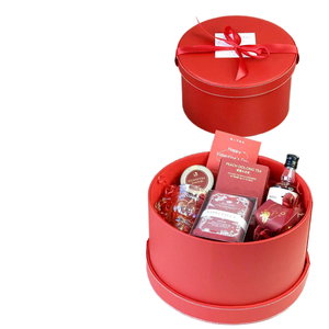 High Quality Recycled Materials Baby Banquet <b>Wedding</b> Business <b>Gift</b> <b>Box</b> with Customizable Leather-Look Portable Cover - Product Image 1