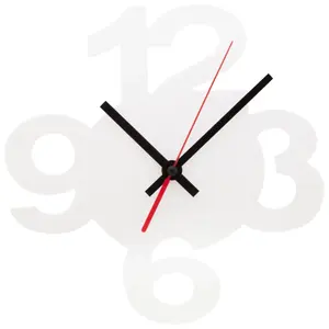 Ad Hoc shaped wall <b>clock</b> custom merchandising - Product Image 2