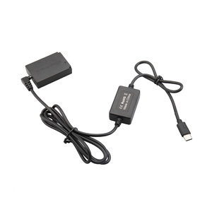 อุปกรณ์เสริมกล้อง Jingying แบตเตอรี่จำลอง LP-E12 สายจ่ายไฟภายนอกแบบ Type-C PD สำหรับกล้อง <span class=keywords><strong>Canon</strong></span> M2 <span class=keywords><strong>M10</strong></span> M50 M100 M200 - Product Image 1