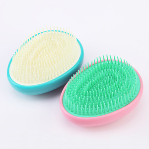 Eggshell Hair Comb Plastic 13 Cm Hair <b>Smoothing</b> Massage <b>Tool</b> For Daily Use - Product Image 3