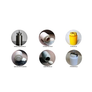 Molino de Bolas Rodante de 2 Estaciones de Trabajo, Molino de Bolas con Jarra Rodante de 5L, 15L, 20L para Producción por Lotes de Molienda de Polvo - Product Image 4