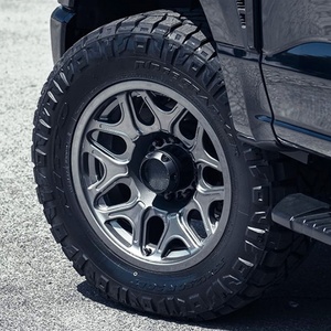 Nouvelles jantes en alliage d'aluminium forgé MR322 20x9 20x10 haute résistance, capacité de charge élevée 3640 lbs, 8 trous, compatibles avec F250 Raptor et Silverado 2500 - Product Image 2