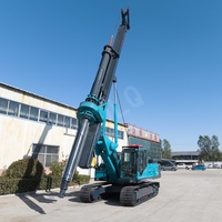 SDLQ LQR-130 Foreuse rotative sur chenilles à tige de verrouillage, hydraulique, très demandée, pour tarière de sol, prix usine, machine à pieles
