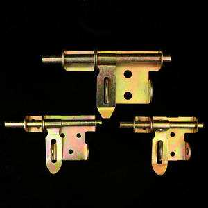 Left And Right Door Bolts 5 6 <b>8</b> Inch Zinc Plated <b>Iron</b> Easy Installation Industrial Design For Security Doors - Product Image 1