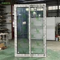 Puerta Corredera Ultra Delgada Serie 68 de Aleación de Aluminio con Vidrio Templado para Aplicaciones de Partición de Balcones Residenciales