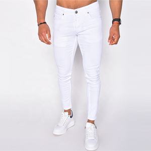 Alta calidad <span class=keywords><strong>Jeans</strong></span> <span class=keywords><strong>Blancos</strong></span> <span class=keywords><strong>Jeans</strong></span> <span class=keywords><strong>blancos</strong></span> Moda Stretch Skinny Denim <span class=keywords><strong>Jeans</strong></span> Hombres - Product Image 3