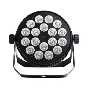 Taşınabilir 18 adet * 10W LED RGBW Mini Par ışık yeni düz düğün sahne profesyonel üretim beyaz yayan renk doğrudan fabrika - Product Image 6