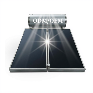 Calentador năng <span class=keywords><strong>l</strong></span>ượng mặt trời de Agua caliente con tanque esmaltado de placa Plana chống ăn mòn bảo hành 10 năm - Product Image 6