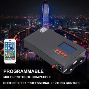 Aipin M-C8 8-poorts DMX 512 PWM SPI RDM Decoder Master RGB LED-striplicht CV-programma projectcontroller buiten waterdicht - Product Image 3