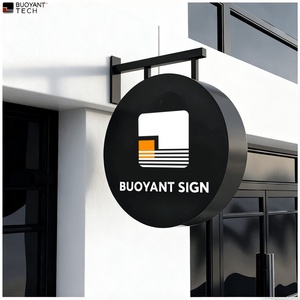 Rectangle Street Signage <b>LED</b> <b>Light</b> <b>Box</b> Coffee Shop Business Acrylic Lightbox Outdoor Wall Hanging <b>Light</b> <b>Box</b> Advertising Sign - Product Image 3