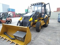 Backhoe Loader Xuzhou 2.5ton XC870K Baru, Mesin Pemindah Tanah Bertenaga dengan Bucket 1cbm