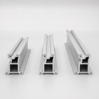 Profilé d'extrusion en aluminium sur mesure Usinage CNC de précision Pièces structurelles Tolerances de haute précision OEM Aérospatiale Médical