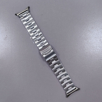 Bracelet de montre en titane de luxe pour galaxy Watch7 ultra Bracelet en métal à double fermoir pour Samsung Watch7 Ultra 47mm Bracelet en métal en titane
