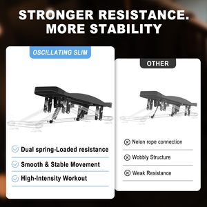 Hot Bán Nhà Thiết Bị Tập Thể Dục Thể Thao Trượt Steppers Với <span class=keywords><strong>Resistance</strong></span> Bands Bền PP Chất Liệu Màu Đen/Màu Xanh Trọng Lượng Nhẹ & Xách Tay - Product Image 4