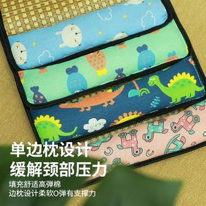 <b>Pet</b> Cooling Mat With Backrest Rectangle Cartoon Pattern Polyester Summer Use For Dogs - Product Image 3