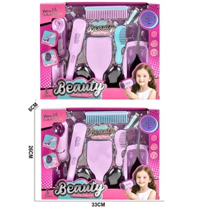 Ensemble de jouets de <span class=keywords><strong>salon</strong></span> de coiffure et de <span class=keywords><strong>maquillage</strong></span> BaoHan Princess pour filles, comprend des jeux de <span class=keywords><strong>salon</strong></span> de coiffure factices en plastique - Product Image 1
