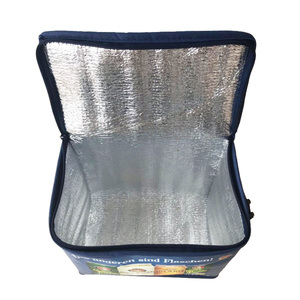 Không dệt thăng hoa <span class=keywords><strong>6</strong></span> gói Túi lạnh nhôm lá nhiệt có thể bia chai rượu Túi lạnh biểu tượng tùy chỉnh - Product Image 4