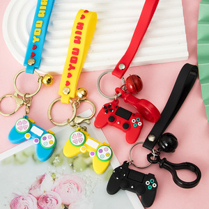 Porte-clés Manette de Jeu Miniature Rouge et Noire, Breloque Mignonne pour Sac de Console, Cadeau Idéal pour Étudiants et Gamers - Vente Flash - Product Image 1