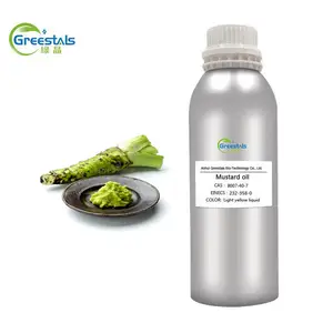 Suministro de aceite de mostaza orgánico puro Popular Chino