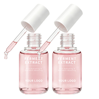 Sérum Ampoule Éclaircissant & Hydratant pour une Peau Rayonnante, à base d'Extrait de Ferment de Fructan, d'Arbutine et de Niacinamide