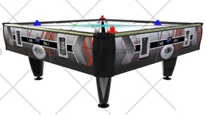 Table de hockey sur air carrée pour 4 joueurs, machine de jeu d'arcade très vendue - Product Image 3