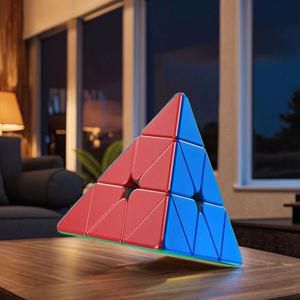 Toysrunner 3x3 FTO M Face Magnetic Turning Stickerless วัสดุ ABS สำหรับผู้ชายและผู้หญิงสำหรับ Speed Cube DIY - Product Image 5