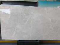 Dalles de marbre gris turc de haute qualité, blocs de calcite, travertin et onyx pour revêtements de sol extérieurs, appartements et immeubles de bureaux, finition polie.