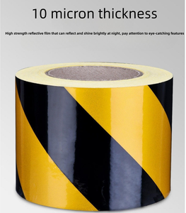 工厂批发道路安全警告反光带安全标志提醒注意安全反光布 - Product Image 4