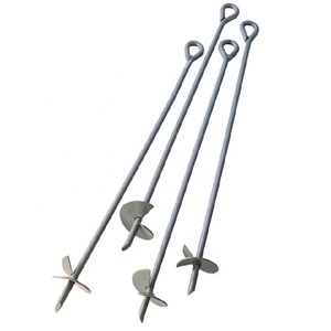 Pvc Gecoat Of Hdg Gegalvaniseerde Spiraalvormige Palen/Multifunctioneel Aarde Anker/Hdg <span class=keywords><strong>Auger</strong></span> Anker - Product Image 4