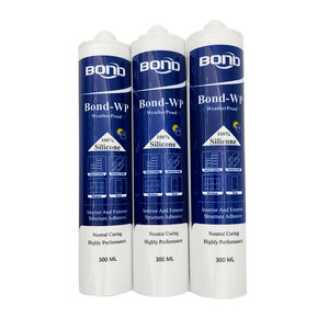 Scellant en <span class=keywords><strong>silicone</strong></span> acétoxy durable pour aquariums, piscines et zones humides avec une adhérence non toxique et durable - Product Image 3