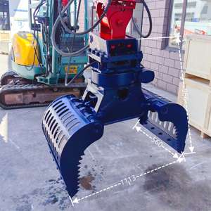 เครื่องคัดแยกวัสดุไฮดรอลิกแบบหมุนได้360องศาสำหรับ PC40 PC50 PC60 - Product Image 2