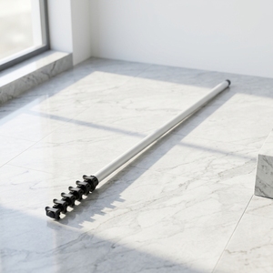 Asta Telescopica in Alluminio Anodizzato Anti-Torsione, Lunghezza Personalizzabile da 3 a 10m, per Pulizia Pannelli Solari e Raccolta Agricola - Product Image 2