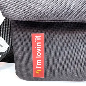 Bolsas de ombro promocionais Crossbody com alça de ombro removível, bolsas de ombro promocionais duráveis à prova d'água com logotipo personalizado