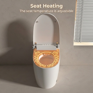 Inodoro Inteligente Digital Moderno P-Trap Factory con Calentador de Asiento y Tanque Sifónico Avanzado - Product Image 3