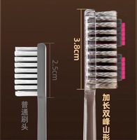 Coffrets cadeaux de luxe Têtes de brosse interchangeables Poils souples élastiques en spirale Grattoir à langue haut de gamme Brosse à dents pour maison adulte