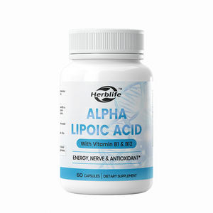 Complément alimentaire d'acide alpha-lipoïque 600 mg en capsules, marque privée OEM, pour les nerfs, l'énergie et les antioxydants - Product Image 1