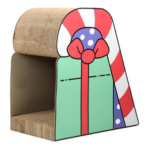 Grattoir à <span class=keywords><strong>chat</strong></span> en <span class=keywords><strong>carton</strong></span> ondulé en forme de maison pour <span class=keywords><strong>chat</strong></span>, prix bas - Product Image 6