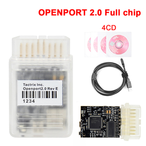Interfaz de ajuste de chip Openport 2.0 J2534 Taxtrix Openport 2.0 ECUFLASH con software completo y pin dorado para Mercedes-Benz - Product Image 4