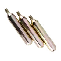 Cartouches de CO2 filetées de 12g, 16g, 88g, Bouteilles de gaz CO2 jetables pour l'airsoft, la brasserie artisanale et les boissons gazeuses