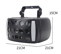 Effet stroboscopique LED 4 en 1, livraison gratuite, faisceau derby R + G, lumière de scène, pour discothèque, fête DJ