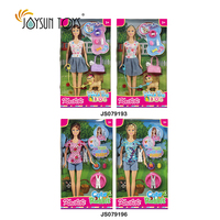 Jouet éducatif en plastique de 11.5 pouces pour filles, ensemble de jeu de simulation