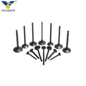 Впускной клапан выпускной клапан для Mitsubishi S4L S4L2 тракторный вилочный погрузчик в комплекте с головкой блока цилиндров, комплект впускных и выпускных клапанов - Product Image 1