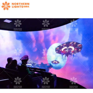 Northern Lights Projection immersive 12 écrans de cinéma numériques 5D <span class=keywords><strong>VR</strong></span> assis Théâtre orbital Cinéma à l'œil nu - Product Image 4