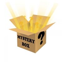 Figurita Sorpresa, Globo Dorado, Trébol de Cuatro Hojas de la Suerte, Joyería, Caja Electrónica Misteriosa