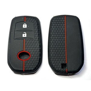 Funda de Silicona Antideslizante para Llave Inteligente Nissan de 4 Botones con Botones de <span class=keywords><strong>Maletero</strong></span> y Pánico - Product Image 5
